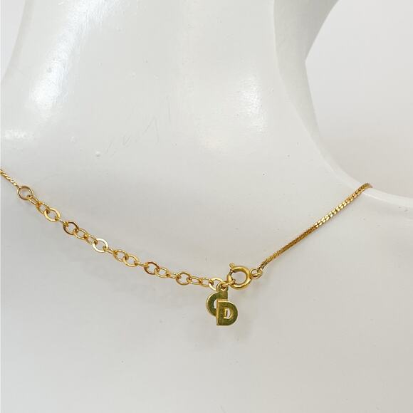 Dior Gold Pendant Necklace - Picture 3 of 9